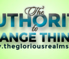 The Authority To Change Things