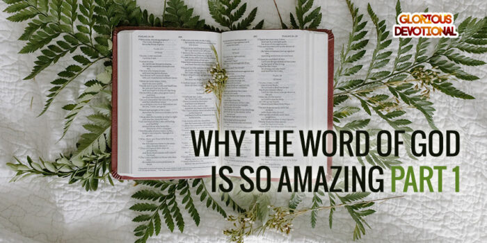 Why the Word of God is so Amazing – Part 1