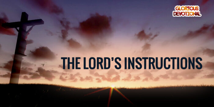 the lord's instructions