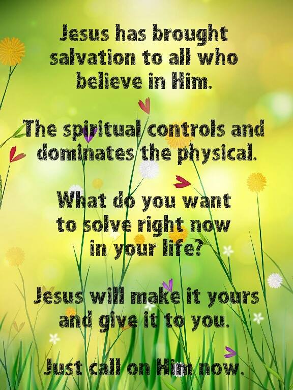 Salvation is in Christ